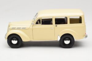 Peugeot Partner Moka Brown Norev 1:18 184894 Metal — billede 4 af 8