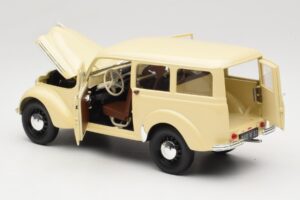 Peugeot Partner Moka Brown Norev 1:18 184894 Metal — billede 5 af 8