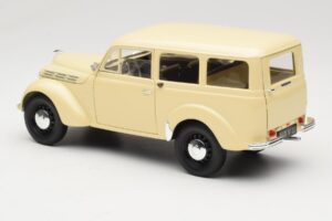 Peugeot Partner Moka Brown Norev 1:18 184894 Metal — billede 7 af 8