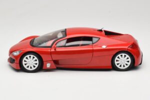 Peugeot RC Carreau Concept Rød Solido 1:18 8151 Metal — billede 4 af 8