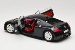 Peugeot RC Pique Sort Solido 1:18 8147 Metal — billede 5 af 8