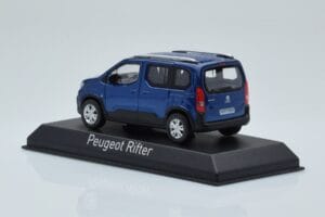 Peugeot Rifter Blå Norev 1:43 479061 Metal — billede 3 af 4
