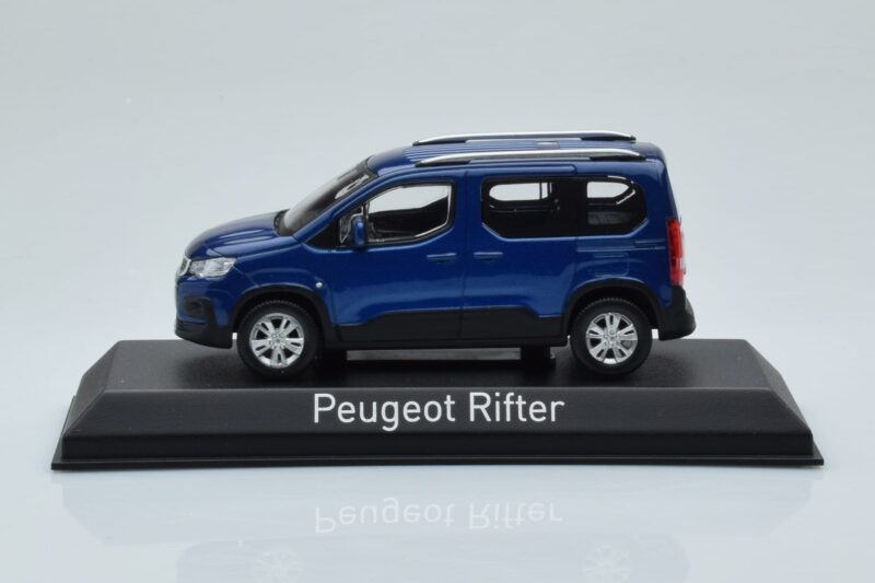 Peugeot Rifter Blå Norev 1:43 479061 Metal