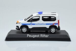 Peugeot Rifter Police Municipale Hvid Norev 1:43 479067 Metal