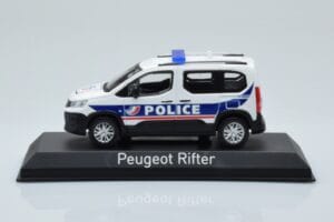 Peugeot Rifter Police Nationale Hvid Norev 1:43 479065 Metal