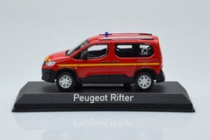 Peugeot Rifter Pompiers Rød Norev 1:43 479069 Metal