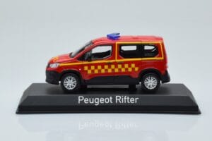 Peugeot Rifter Sapeurs Pompiers Rød Norev 1:43 479071 Metal