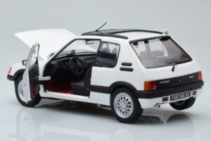Peugeot 205 GTi 1.6 Hvid Norev 1:18 184849 Metal — billede 5 af 8