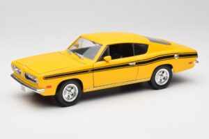 Plymouth Barracuda Gul Road Legends 1:18 92178 Metal