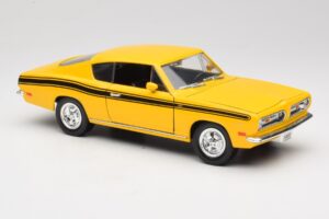 Plymouth Barracuda Gul Road Legends 1:18 92178 Metal — billede 6 af 8