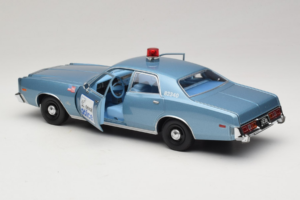 Plymouth Fury Beverly Hills PD Blå GreenLight 1:18 19069 Metal — billede 5 af 8