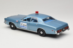 Plymouth Fury Beverly Hills PD Blå GreenLight 1:18 19069 Metal — billede 7 af 8