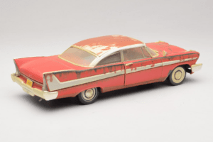 Plymouth Fury Rød Christine Snavset Version Auto World 1:18 AWSS119/06 Metal — billede 3 af 8