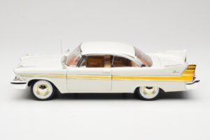 Plymouth Fury Hvid Anson 1:18 30398 Metal — billede 4 af 8