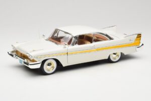 Plymouth Fury Hvid Anson 1:18 30398 Metal