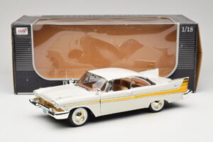 Plymouth Fury Hvid Anson 1:18 30398 Metal — billede 8 af 8