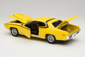 Plymouth Satellite Daisy Dukes of Hazzard Auto World 1:18 AWSS105/06 Metal — billede 5 af 8