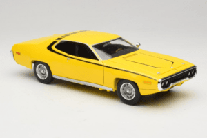 Plymouth Satellite Daisy Dukes of Hazzard Auto World 1:18 AWSS105/06 Metal — billede 6 af 8