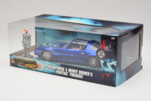 Pontiac Firebird Pennywise With Figure Jada 1:24 31118 Metal — billede 3 af 3