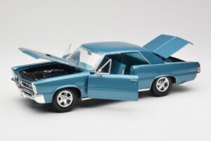 Pontiac GTO Hurst Edition Blå Maisto 1:18 531885 Metal — billede 2 af 8