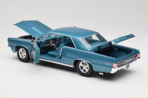 Pontiac GTO Hurst Edition Blå Maisto 1:18 531885 Metal — billede 5 af 8