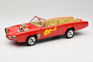 Pontiac GTO Monkeemobile Rød ERTL 1:18 33150 Metal