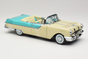 Pontiac Star Chief I Love Lucy Nautilus Blue Hvid Sun Star 1:18 5057 Metal — billede 5 af 7