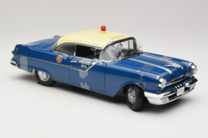 Pontiac Star Chief Politibil Sun Star 1:18 5046 Metal — billede 4 af 6