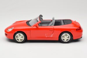 Porsche 911 996 Cabriolet Rød Mira 1:18 06930 Metal — billede 4 af 8