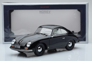 Porsche 356 Sort Norev 1:18 187451 Metal — billede 6 af 6