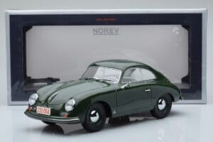 Porsche 356 Grøn Norev 1:18 187453 Metal — billede 6 af 6