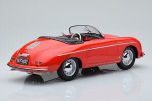 Porsche 356 Speedster Rød Norev 1:18 187461 Metal — billede 2 af 6