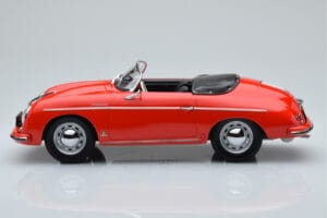 Porsche 356 Speedster Rød Norev 1:18 187461 Metal — billede 3 af 6