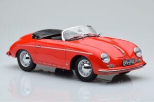 Porsche 356 Speedster Rød Norev 1:18 187461 Metal — billede 4 af 6