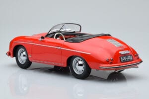 Porsche 356 Speedster Rød Norev 1:18 187461 Metal — billede 5 af 6