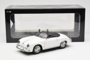Porsche 356A Speedster Hvid AUTOart 1:18 77862 Metal — billede 8 af 8