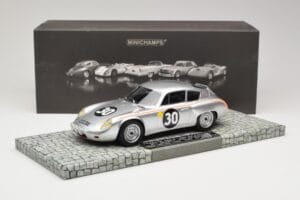 Porsche 356B 1600 GS Carrera GTL #30 B. Pon / C. Godin de Beaufort 24 Hours of Le Mans 1962 Minichamps 1:18 107626830 Metal — billede 6 af 6