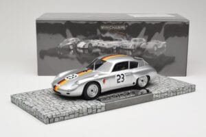 Porsche 356B 1600 GS Carrera GTL Abarth #23 G. Koch GP Solitude 1962 Minichamps 1:18 107626823 Resin — billede 6 af 6