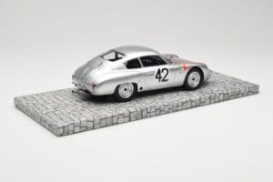 Porsche 356B 1600 GS Carrera GTL Abarth #42 H. Herrmann / H. Linge Targa Florio 1962 Minichamps 1:18 107626842 Resin — billede 2 af 6