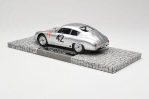 Porsche 356B 1600 GS Carrera GTL Abarth #42 H. Herrmann / H. Linge Targa Florio 1962 Minichamps 1:18 107626842 Resin — billede 5 af 6