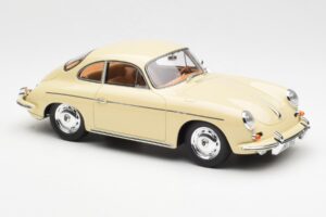 Porsche 356B Carrera 2 Elfenben GT Spirit 1:18 GT010ZM Resin — billede 4 af 6