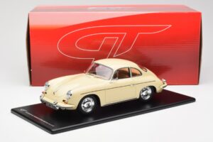 Porsche 356B Carrera 2 Elfenben GT Spirit 1:18 GT010ZM Resin — billede 6 af 6
