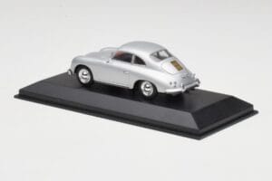 Porsche 356B Coupe Sølv Minichamps 1:43 400064321 Metal — billede 3 af 4