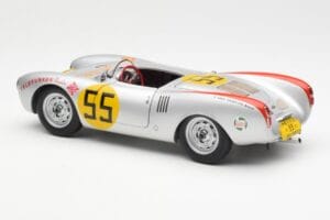 Porsche 550-1500 RS Spyder #55 H. Herrmann Carrera Panamericana 1954 AUTOart 1:18 85470 Metal — billede 7 af 8