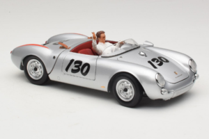 Porsche 550 A Spyder Little Bastard James Dean Schuco 1:18 450033200 Metal — billede 6 af 8