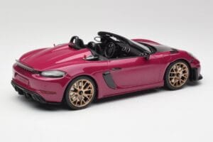 Porsche 718 982 Spyder RS Weissach Package Ruby Star Neo GT Spirit 1:18 GT486 Resin — billede 2 af 6