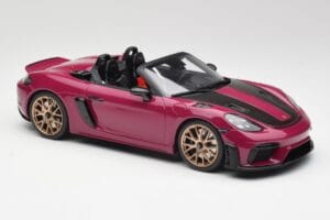 Porsche 718 982 Spyder RS Weissach Package Ruby Star Neo GT Spirit 1:18 GT486 Resin — billede 4 af 6