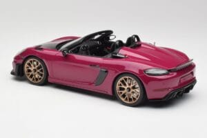 Porsche 718 982 Spyder RS Weissach Package Ruby Star Neo GT Spirit 1:18 GT486 Resin — billede 5 af 6