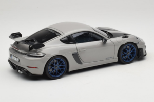 Porsche 718 Cayman 982 GT4 RS Weissach Package Chalk Norev 1:18 187253 Metal — billede 2 af 8