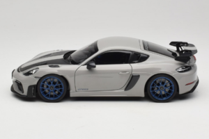 Porsche 718 Cayman 982 GT4 RS Weissach Package Chalk Norev 1:18 187253 Metal — billede 4 af 8